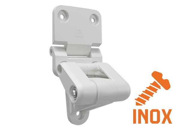 Charnière latérale Fibrotec 9016 en Inox
