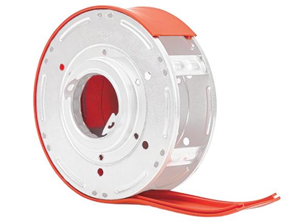 Protection de tambour en PVC porte enroulable / rideau