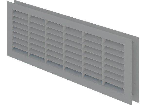 Kit grille de ventilation RAL 9006
