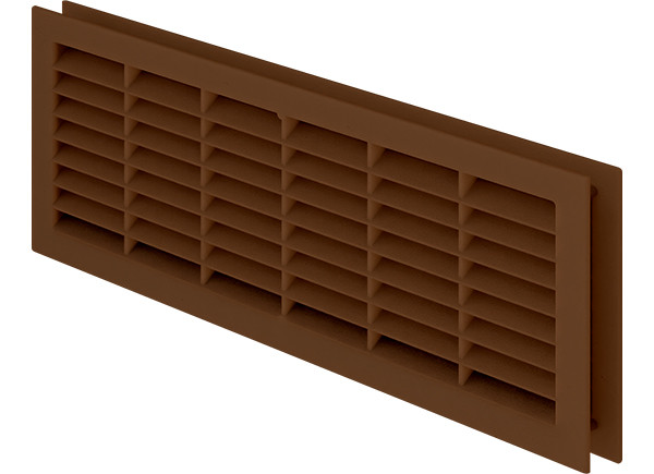 Kit grille de ventilation RAL 8014