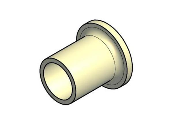 Rondelle nylon pour support double rail spécial ressorts arrière