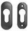 Rosace pour cylindre RAL 9016