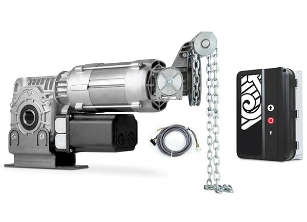 Kit moteur pour porte enroulable industrielle 250 Nm/ 400V