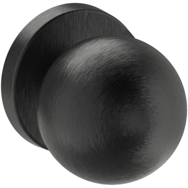 Bouton de porte fixe 5825 Glutz – 73, PVD, Noir, 50