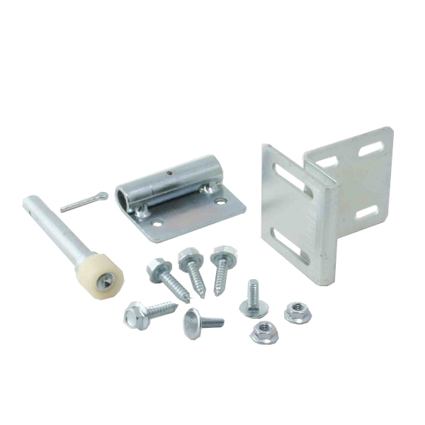 Kit support de roulette inférieure arrière pour porte coulissante