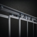 Doorgate – Mécanisme de porte vitrée télescopique