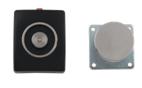Ventouse électromagnétique murale réglable avec bouton pour coupe-feu