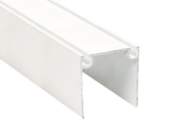 Profil alu supérieur/inférieur CK.38-02 L. 5.100 imitation bois