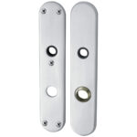 Entrée de sécurité 35.488 MEGA – 78 mm, Intérieur, Chromé poli