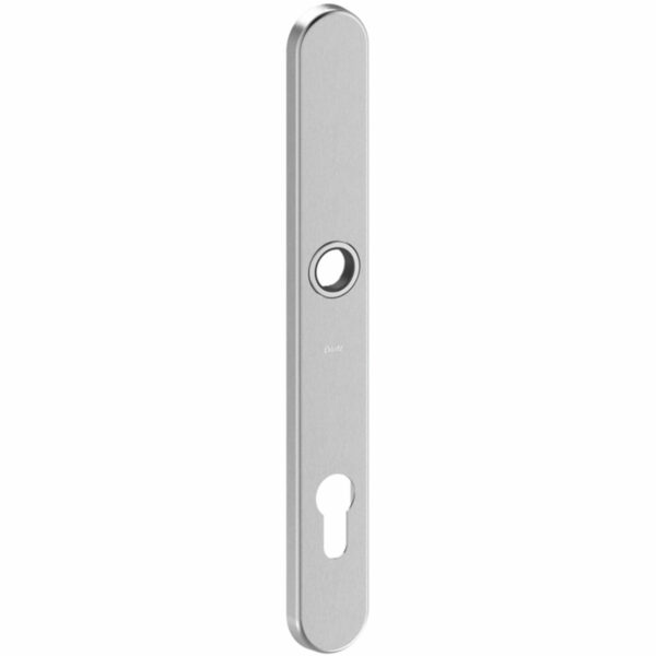 Entrée extérieure arrondie Glutz RR 52550 – 16 mm easy fix, PZ, 92 mm
