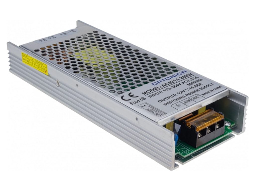 FA12VDC16.7A – Source d’alimentation 12Vdc 200W