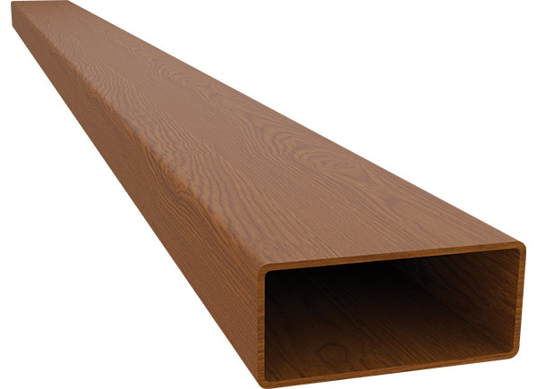 Tube alu laqué imit. chaine 100 x 40