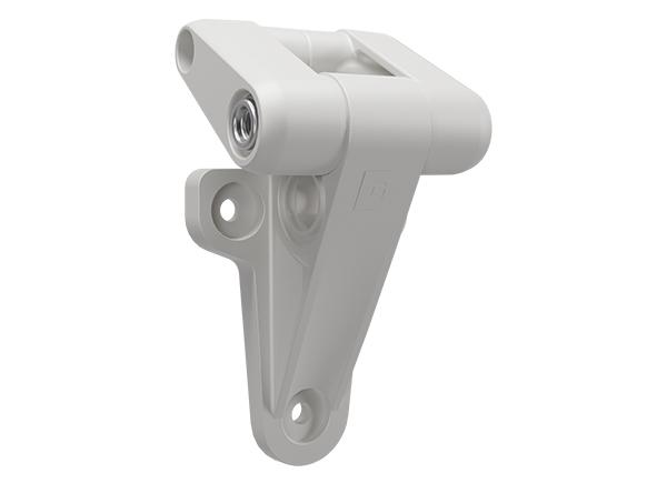 Support de roulette réglable double rail Fibrotec 9016