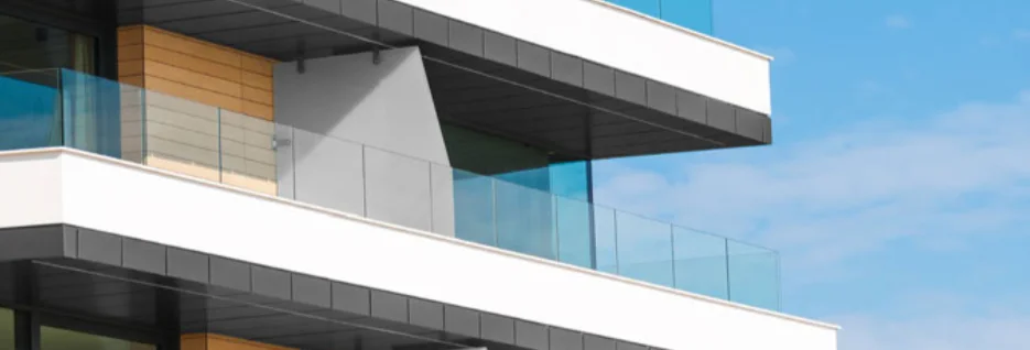 Garde-corps en verre CL50 – exemple de réalisation