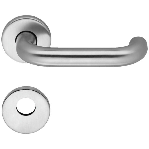 Garniture de porte OGL Click 03-32250 MEGA – Borgne, Brossé mat