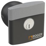 Sélecteur à clé encastré aluminium Roger