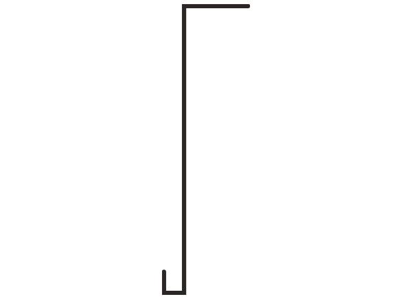 Couvercle intérieur pour porte enroulable / rideau laqué
