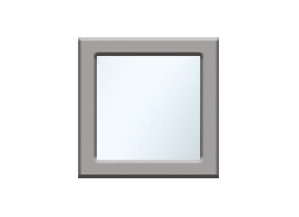 Double vitrage carré clair 225X225