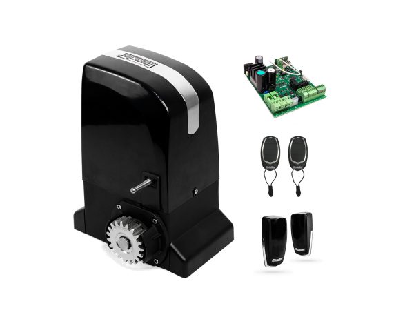 KIT GALO1200 – Automatisme sans balais pour portail coulissant jusqu’à 1200 kg