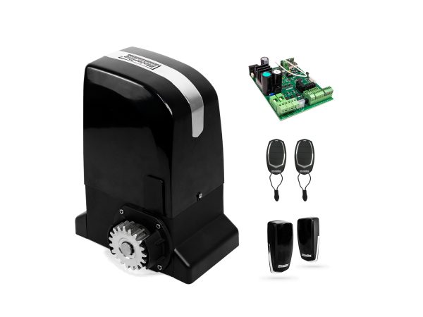 KIT GALO1200-MAG – Automatisme sans balais pour portail coulissant jusqu’à 1200 kg