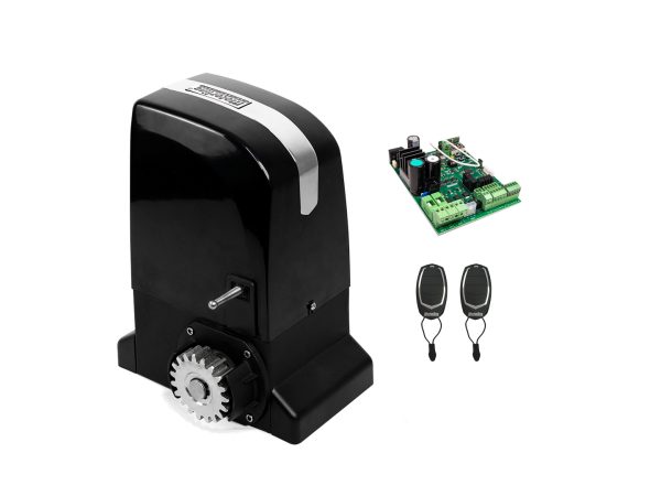 KIT GALO1200 SANS PHOTOCELLULES – Automatisme sans balais pour portail coulissant jusqu’à 1200 kg
