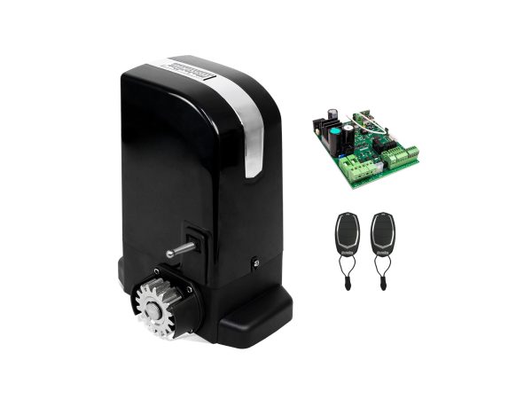 KIT GALO600 SANS PHOTOCELLULES – Automatisme sans balais pour portail coulissant jusqu’à 600 kg