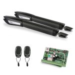 KIT JAG400-24V SANS PHOTOCELLULES – Automatisme pour portail battant jusqu’à 3 m par vantail