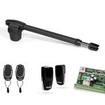 KIT LINCE300-24V-1BR – Automatisme pour portail battant jusqu’à 2,5 m par vantail