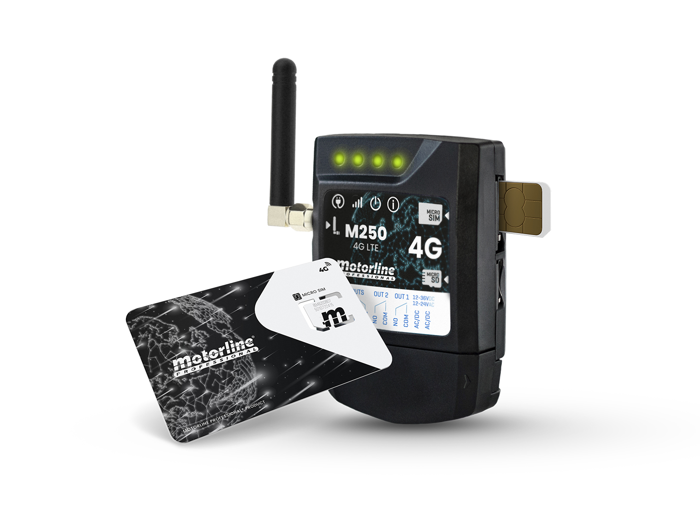 M250 – Communicateur 4G avec carte SIM incluse