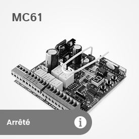 MC61 – Centrale électronique pour barrière