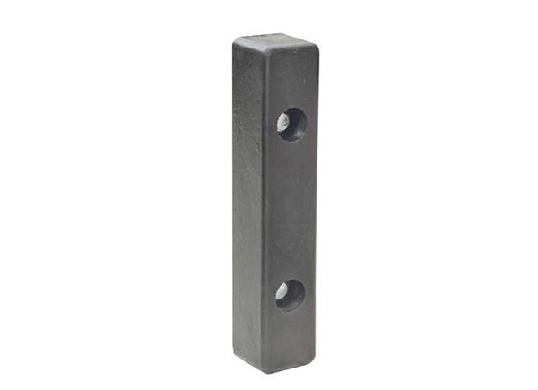 Paire de butoirs caoutchouc 400X80X70