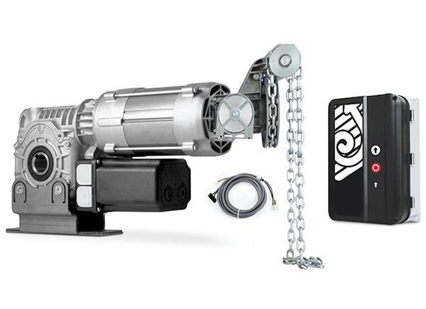 Kit moteur pour porte enroulable industrielle 250 Nm/ 230V