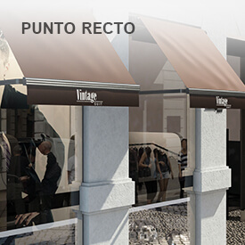PUNTO RECTO – Store automatique à bras droits