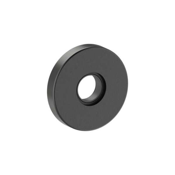 Rosace de poignée 5620C Glutz – 16 mm glide, 20, PVD, Noir, Paire de rosaces