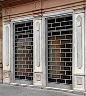 Flexidoor – Grille enroulable motif briquette