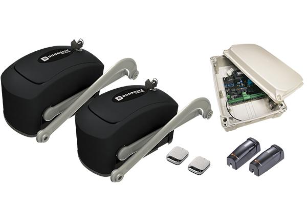 Kit moteur à bras articulé Titanium 4 Doorgate 230V