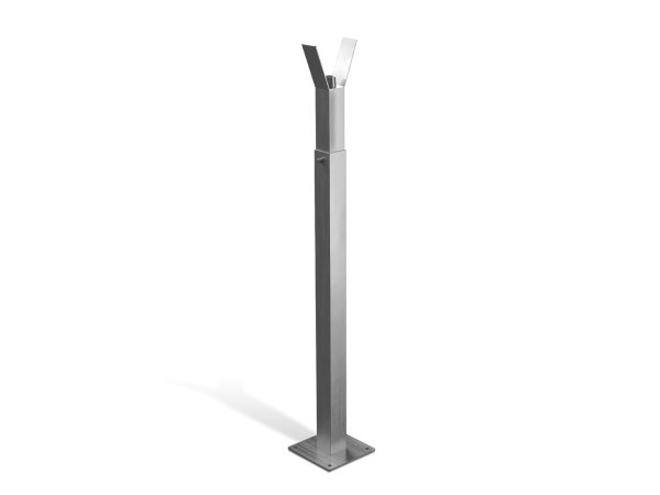 SPAT-F INOX – Support fixe inox pour lisse