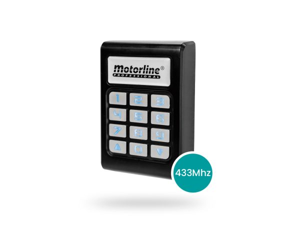 TEC2 – Digicode radio pour portes et portails