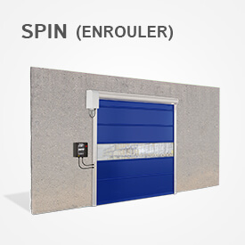 SPIN – Porte rapide à enroulement