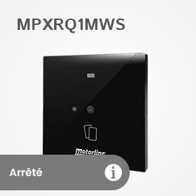 MPXRQ1MWS – Lecteur de contrôle d’accès