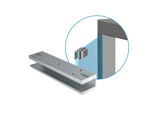 UB800 – Support sur verre pour serrure électromagnétique