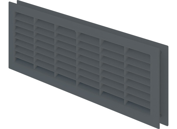 Kit grille de ventilation RAL 7016